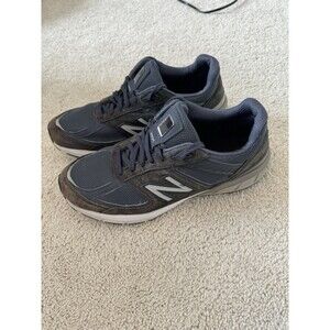 New Balance 990v5 Comfort Walking Shoes Navy Blue Men's Size 11 2E Wide EUC